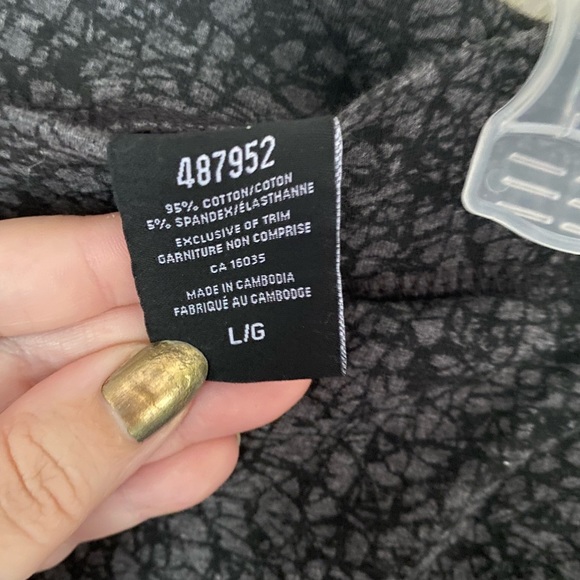 Crackle grey leggings - Picture 2 of 4